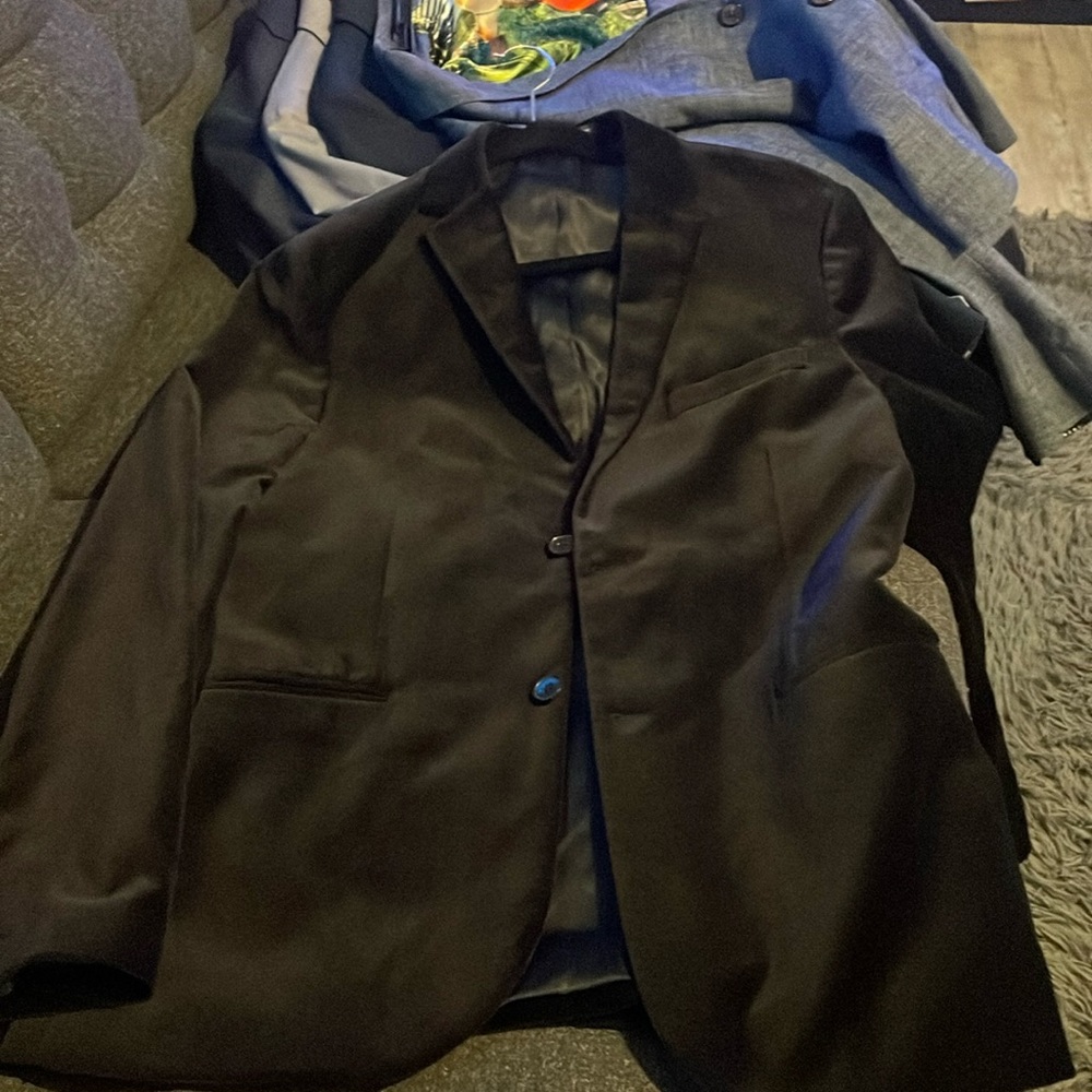 H and M suede coat